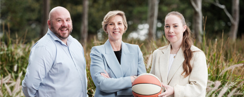 Matthew Denholm, Robyn Denholm, and Victoria Denholm
